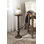 Table de bout à piédestal en bois massif Anike
