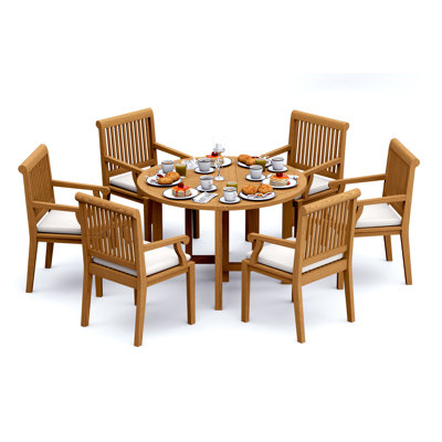 Ensemble repas d'extérieur rond Sack