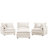 Boneless Modular Sectional Sofa, L Shaped Couch Set For Living Room, 3-Seater Comfy Cloud Couches With Movable Ottoman-359667847-344492226