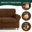 Polyester Box Cushion Loveseat Slipcover-1716536853