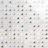 Freya Multicolor 12'' W x 12'' L Marble and Brass Mosaic Wall Tile (1 Sq. Ft. / Sheet)