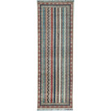 Hand Woven Wool Striped Area Rug