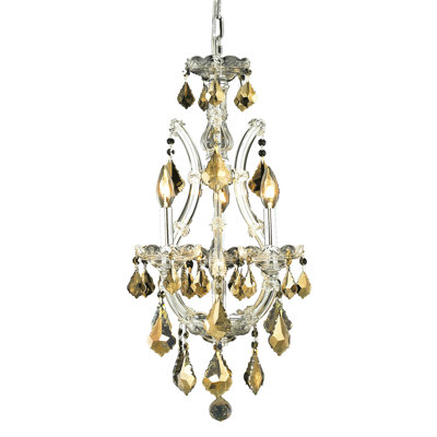 Lustre classique unique à 4 lumières Stockard
