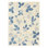 Hand Tufted Floral Area Rug in Cream/Blue