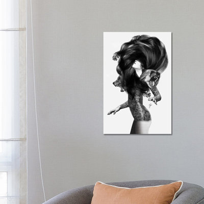 Bear #3 by Jenny Rome - Print on Canvas