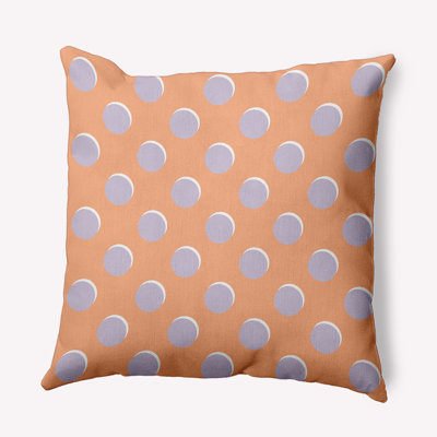 Polka Dots Decorative Throw Pillow PG1611OR29PU33