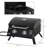 21.75" Portable Grill With 2 Burners Camping Charcoal Bbq-121193409
