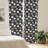 Space Geometric Semi-Sheer Rod Pocket Curtain Panels-45964452