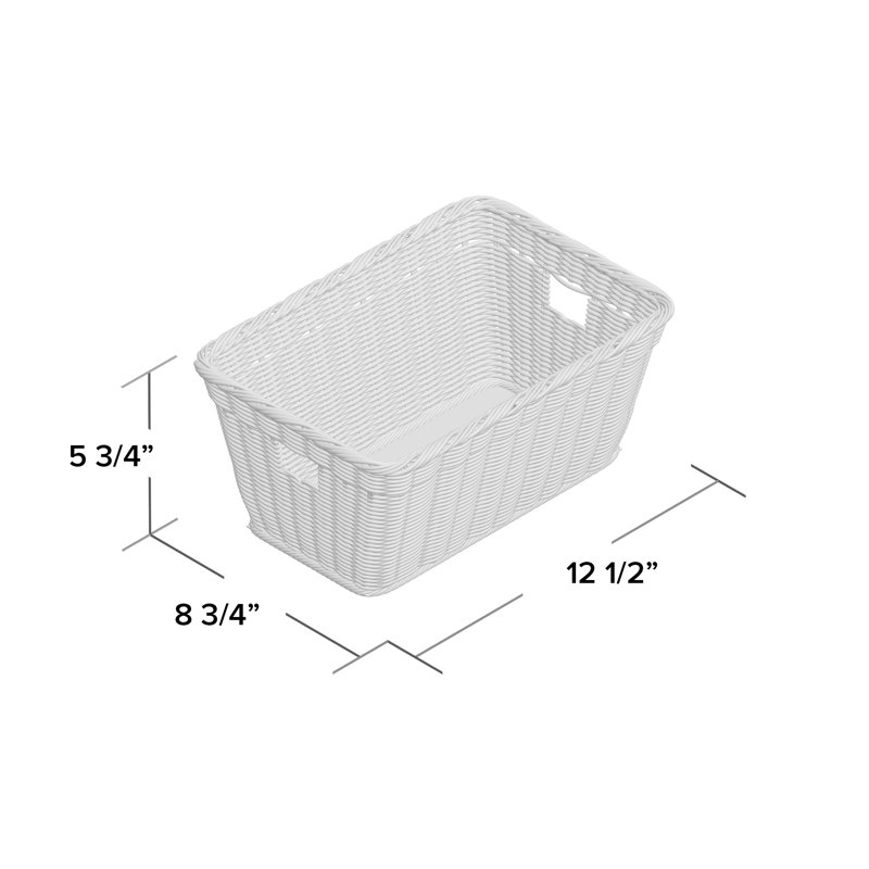 Ensemble de paniers en plastique Natural Environments