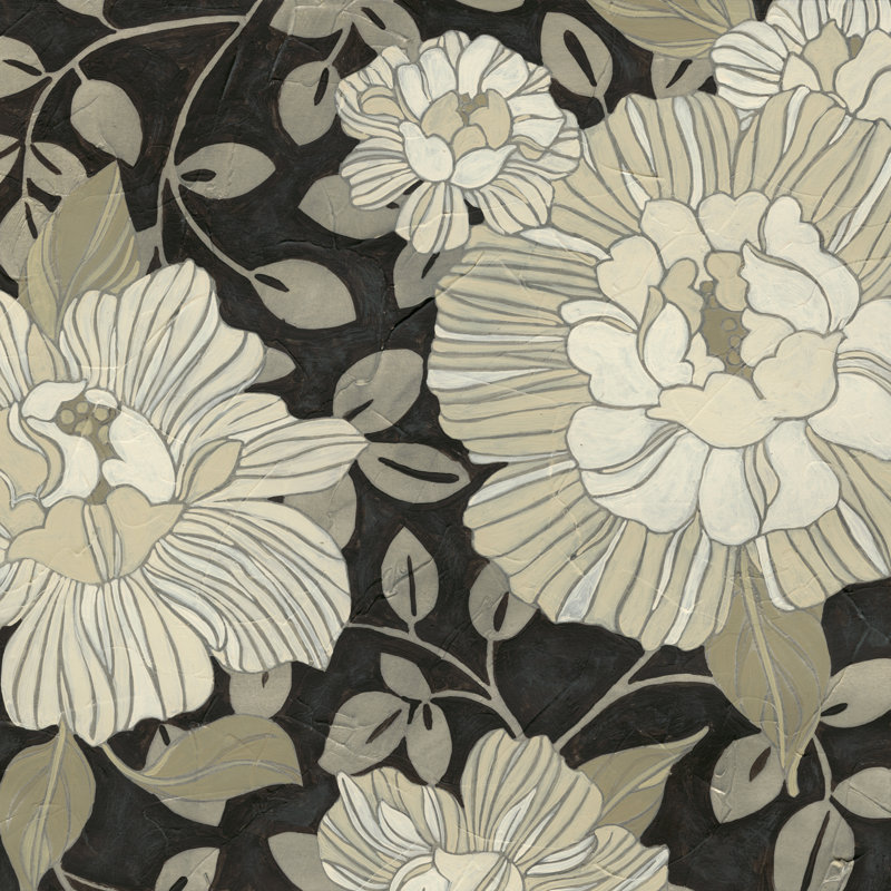 Jardin noir I, H 20 po x l 20 po x P 1,25 po
