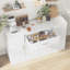 Buffet, armoire de rangement avec 1 tiroir et 4 portes