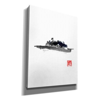 'Ile 02' by Pechane, Canvas Wall Art