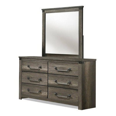Commode rustique 6 tiroirs Britonale
