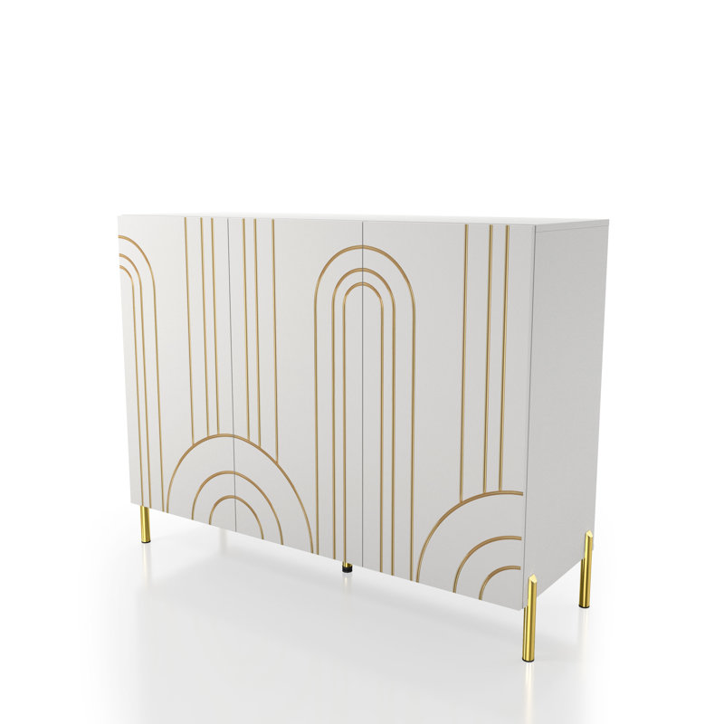 Parkey 48.07'' Sideboard, White