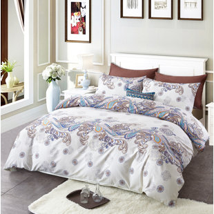 Percale Floral Duvet Cover