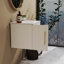 Ensemble de meuble-lavabo mural avec lavabo-693933643-693933642