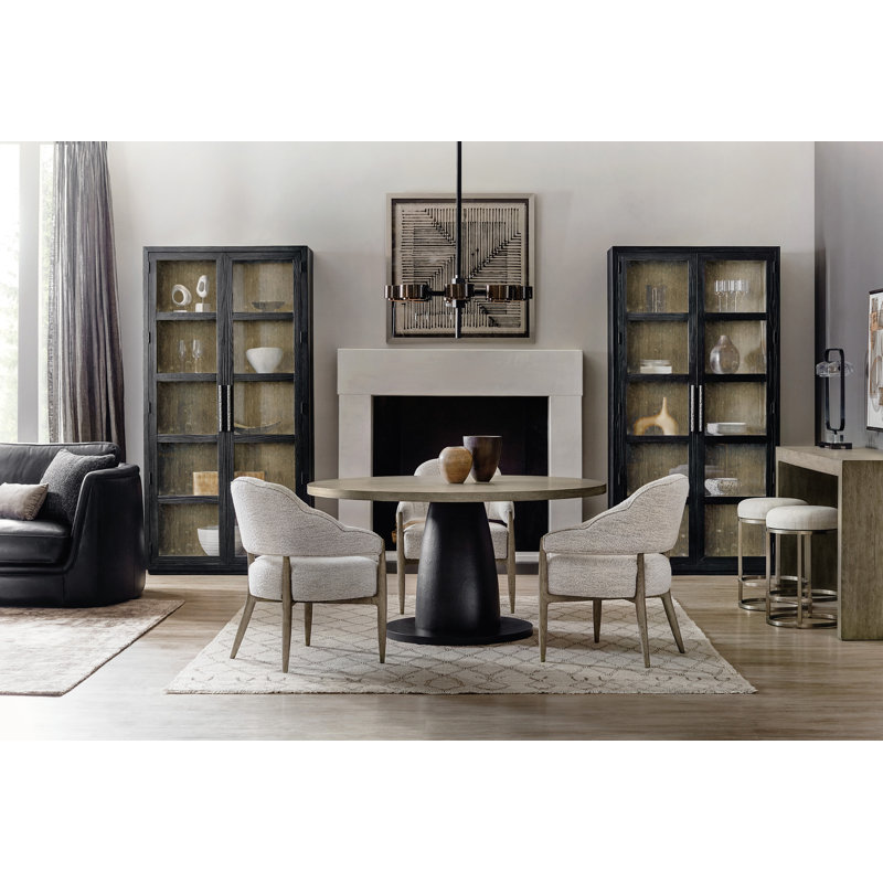 Fauteuil d'appoint Analiha Bluff, galet