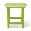 Table d'appoint Bonifacia Adirondack, tables de bout en plastique PEHD pour patio-131007527