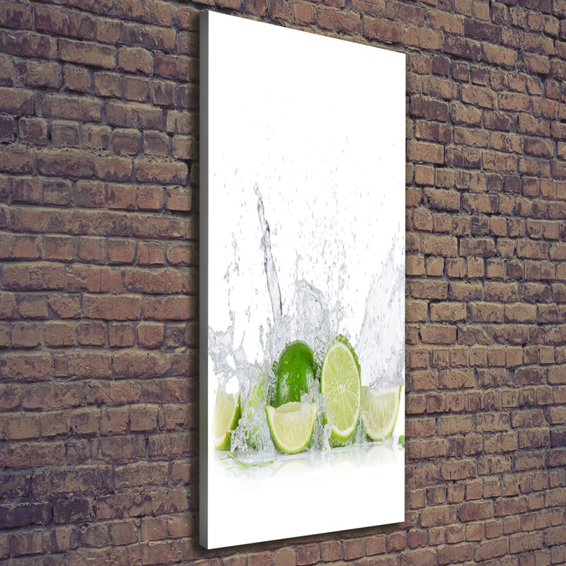 Lime - Wrapped Canvas Print