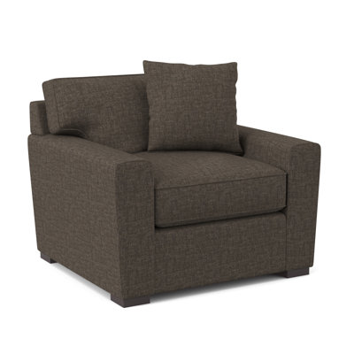 Fauteuil en polyester l 42 po Zinah