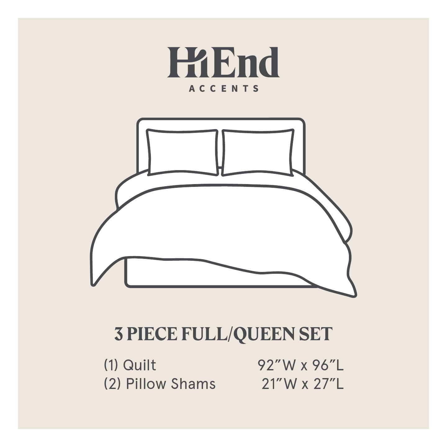 Stone Washed Cotton Velvet Quilt Set, Full/Queen Quilt + 2 Standard Shams, Tuscan