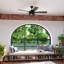 Ventilateur de plafond à DEL intégré 54 "Gil-2010793369
