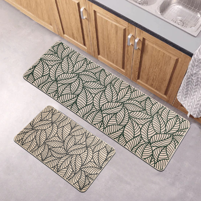 Tapis de cuisine Jungle, Beige
