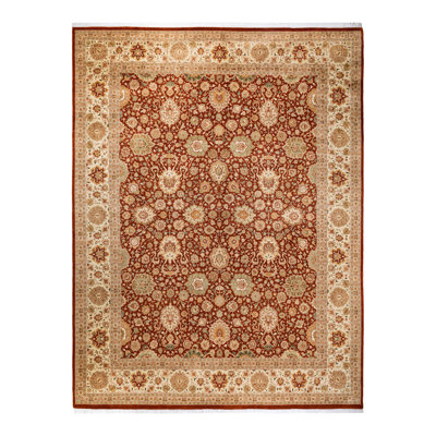 Hayner One-of-a-Kind 8'2" X 10'8" 2000's Wool Area Rug in Orange