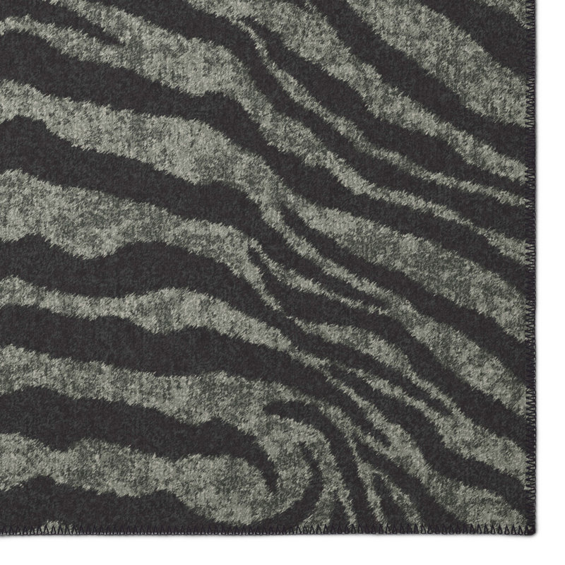 Tapis tissé à la machine Animal, Tapis de couloir 2 pi 3 po x 7 pi 6 po