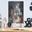  «Pile Of - Donkeys» par Doron David, art mural en métal, 12 po x 16 po-438674569