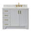 Meuble-lavabo simple en bois massif gris de 43 po avec plateau en marbre de Carrare 0,75 po Freitas-1596507164-1562859314-1562859312
