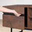 Ensemble de meuble télé et de table basse 2 pièces Aadam