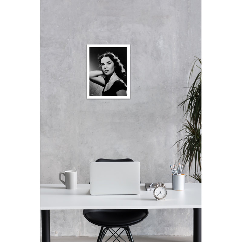 Elizabeth Taylor Classical Elegance Open Edition Unframed, Unframed, 8" W x 10" H