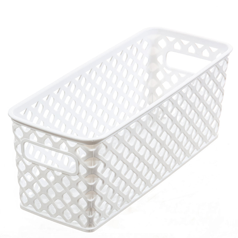 4 Piece Basket Set, White