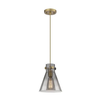 Luminaire suspendu à cordon 1 lumière Newton Cone