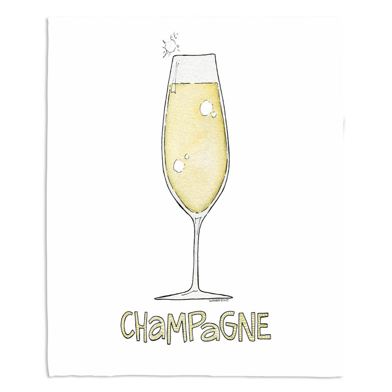  Couverture cocktail Champagne, 68 po x 80 po