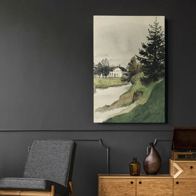 Framed On Canvas Print