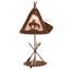 Rustic Lodge Table Lamp