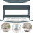 Aron Rustic Console Table with Drawers & Storage Shelf-1875535136