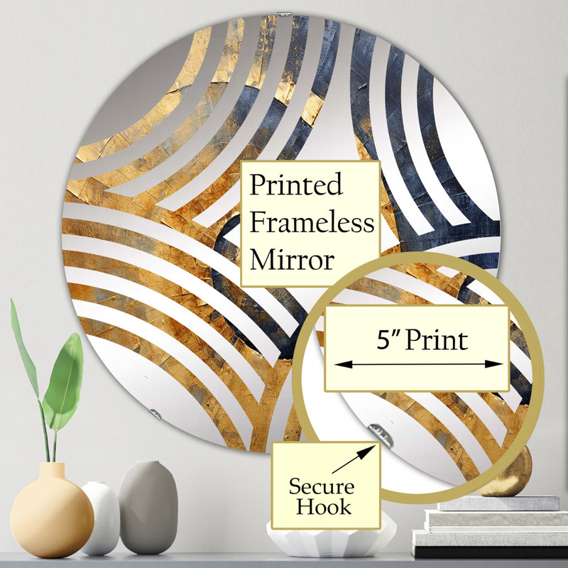 Hashem Circle Mirror, 23.6" x 23.6"