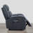 37" W Genuine Leather Dual-Power Wall Recliner-1613804863