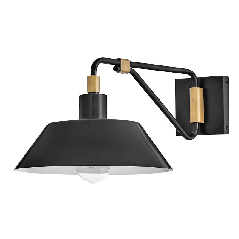 Brewster Wall Mount Barn Light, 7.75" H x 9.5" W x 14.75" D