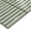 Carreau de mosaïque murale en porcelaine empilée 12 po x 12 po-108980057