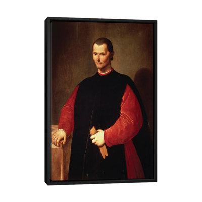 « portrait niccolo machiavelli », reproduction d’art sur toile
