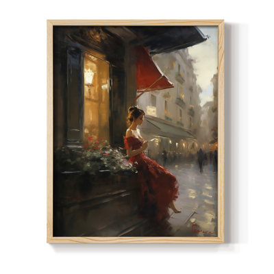 Reproduction encadrée WOMEN Series CDLX III - bois massif