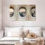 Ensemble de 3 fenêtres sur toile-92763798
