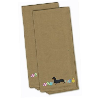Cotton Embroidered Tea Towel Kitchen Towel