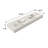59'' Rectangular Stone Resin Double Bathroom Sink With Faucet Hole
