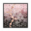«Pink and Gray Cubes» par Elisabeth Fredriksson - impression d'art graphique-49900661-53128072