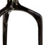 Table d'appoint avec plateau en aluminium noir Jody